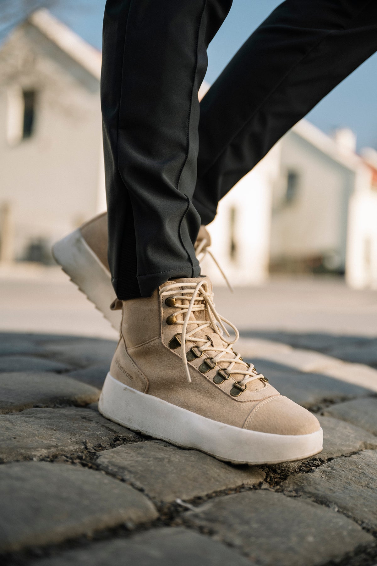 Mellow Fie Mid High Boot - Sand
