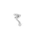 Powderpuff Stud - Silver