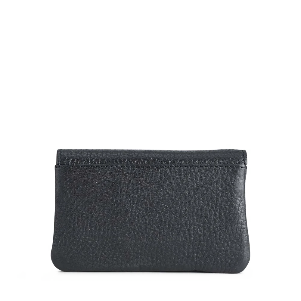 Faith Coin Purse Grain - Black