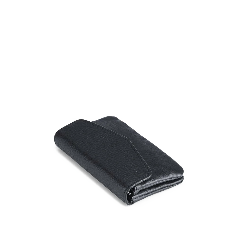 Faith Coin Purse Grain - Black