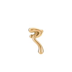 Powderpuff Stud - Gold