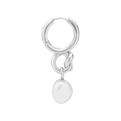 Birds Nest Earring - Silver