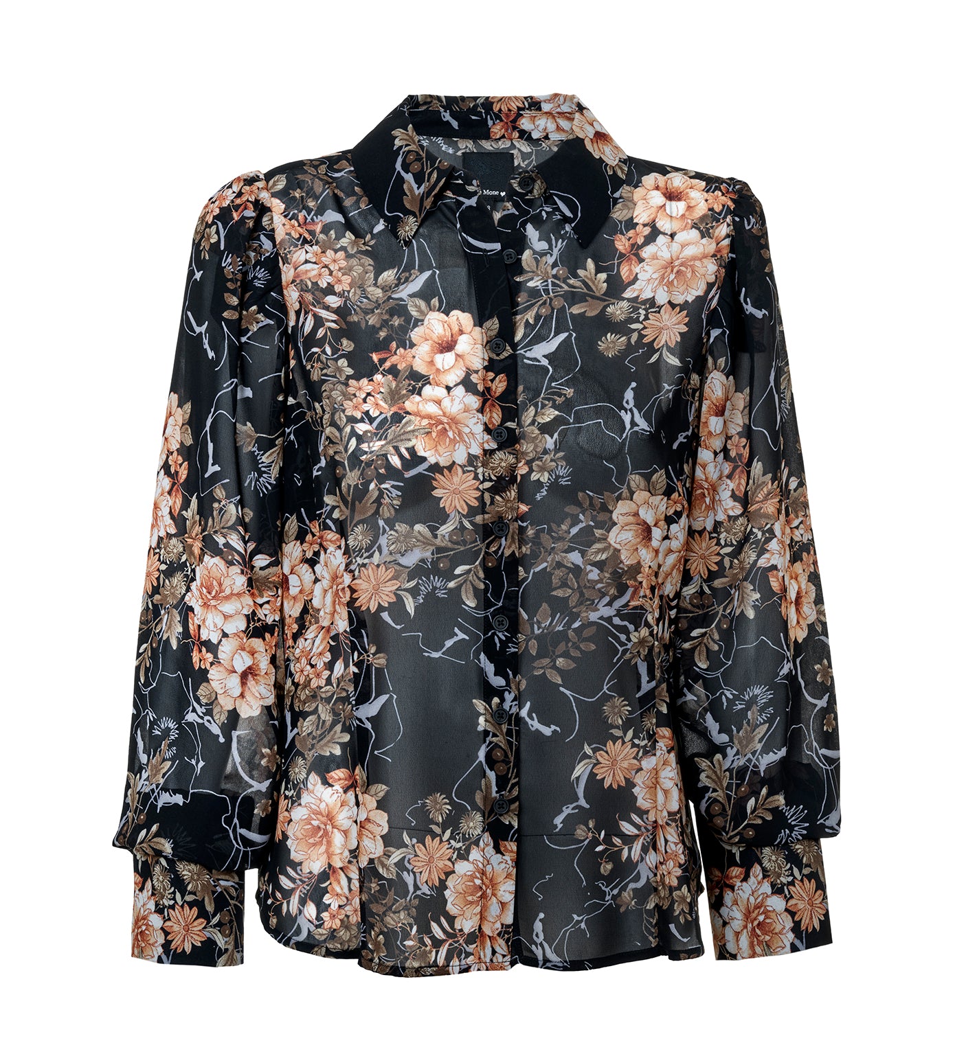 Iris Blouse - Svart