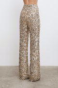 Dali Sequin Trouser - Champagne