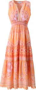 Liv Dress - Orange
