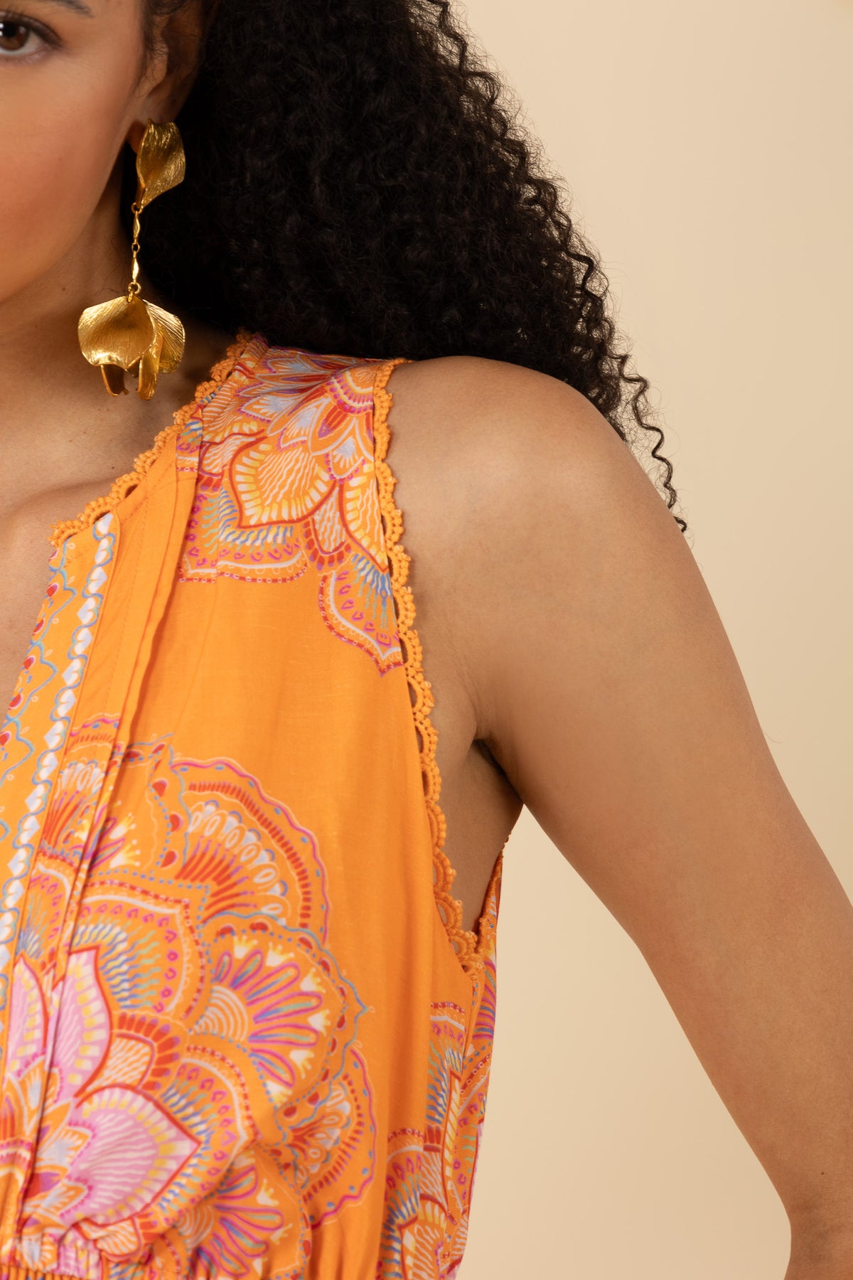 Liv Dress - Orange