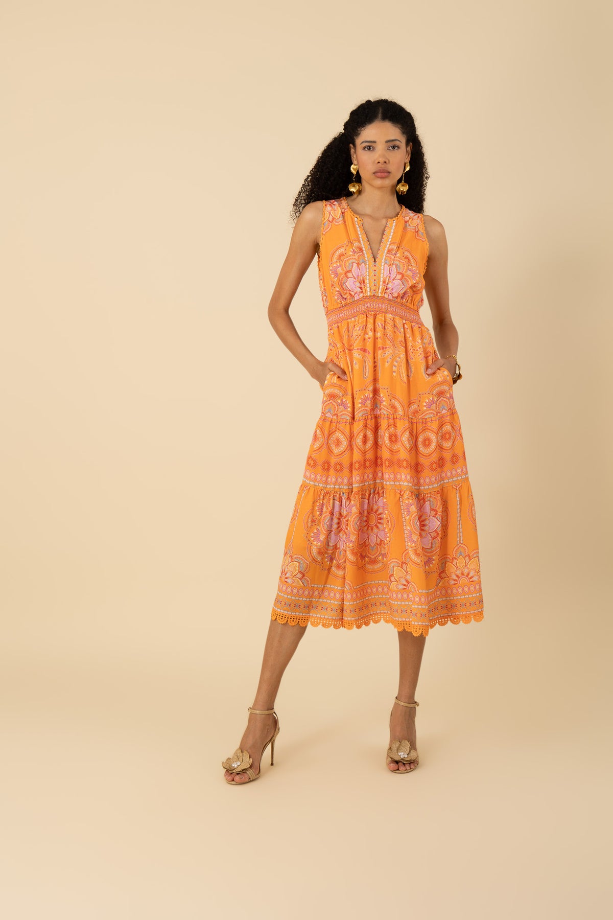 Liv Dress - Orange