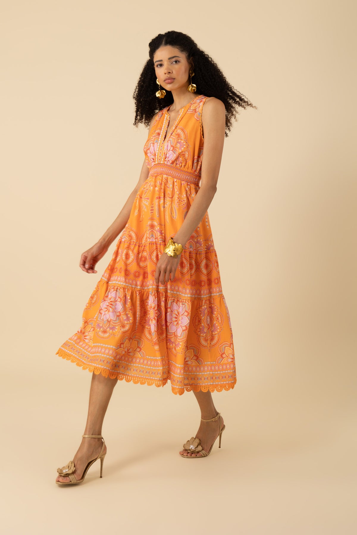 Liv Dress - Orange