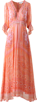 Treasure Dress - Orange