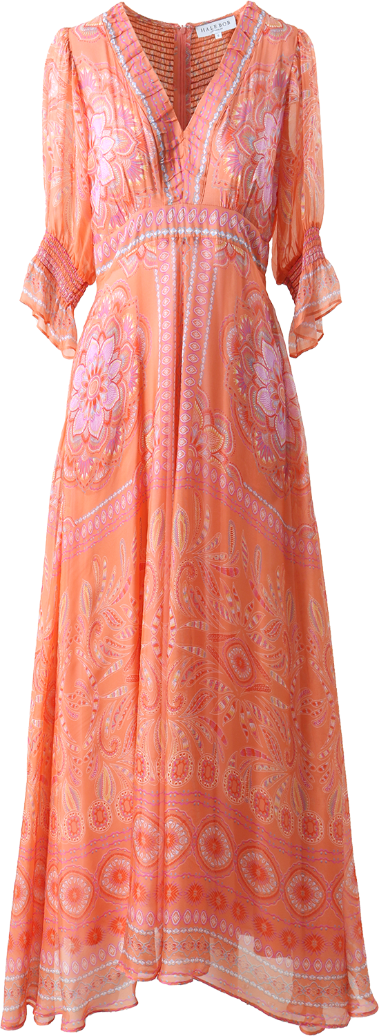Treasure Dress - Orange