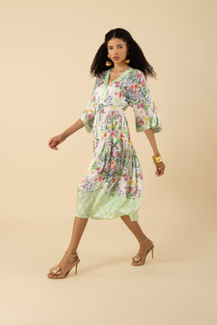 Zahra Dress - Ivory