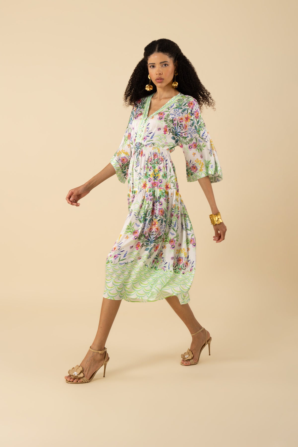 Zahra Dress - Ivory