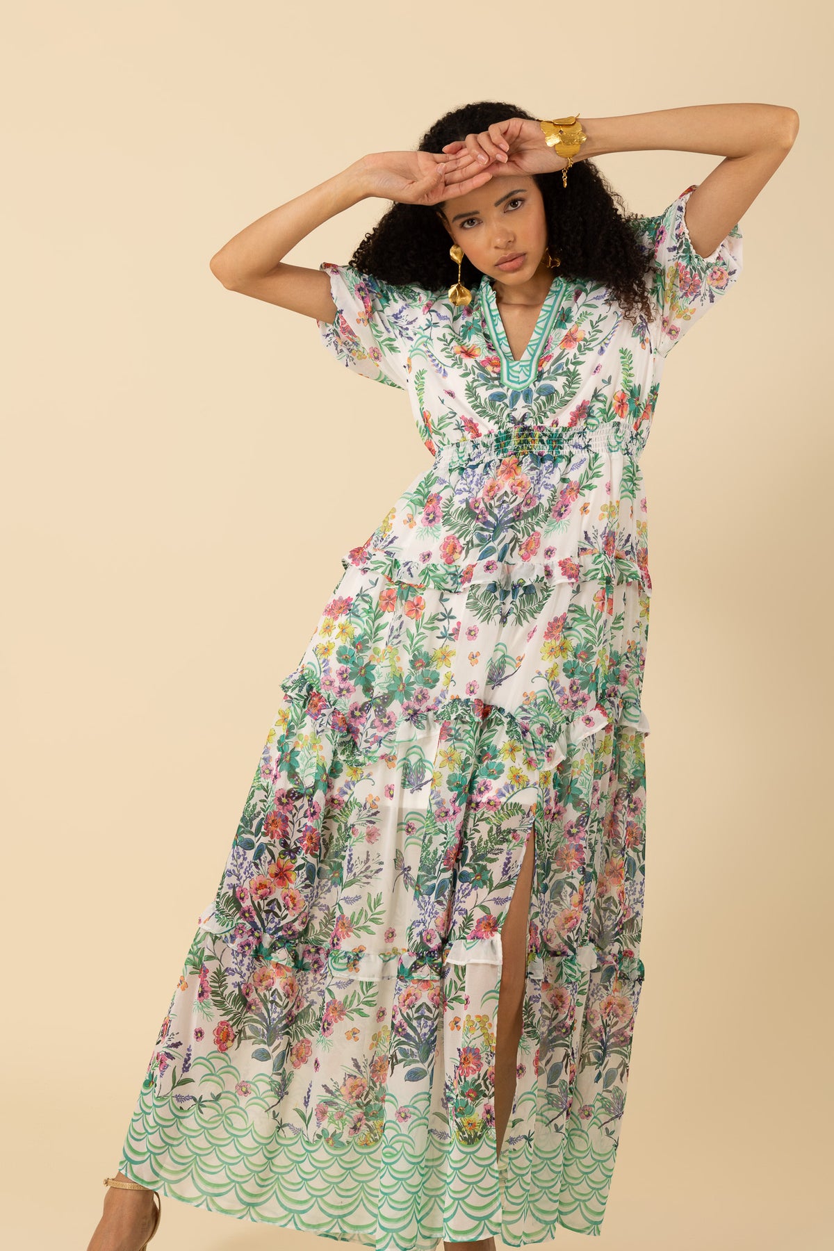 Khaleesi Dress - Vit