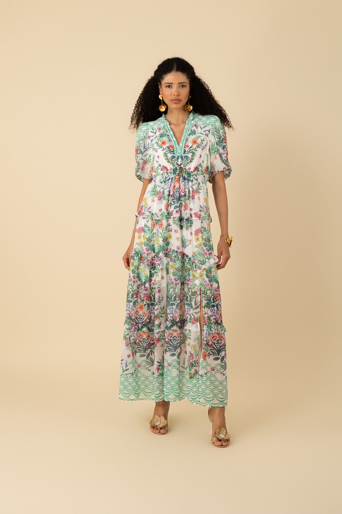 Khaleesi Dress - Vit