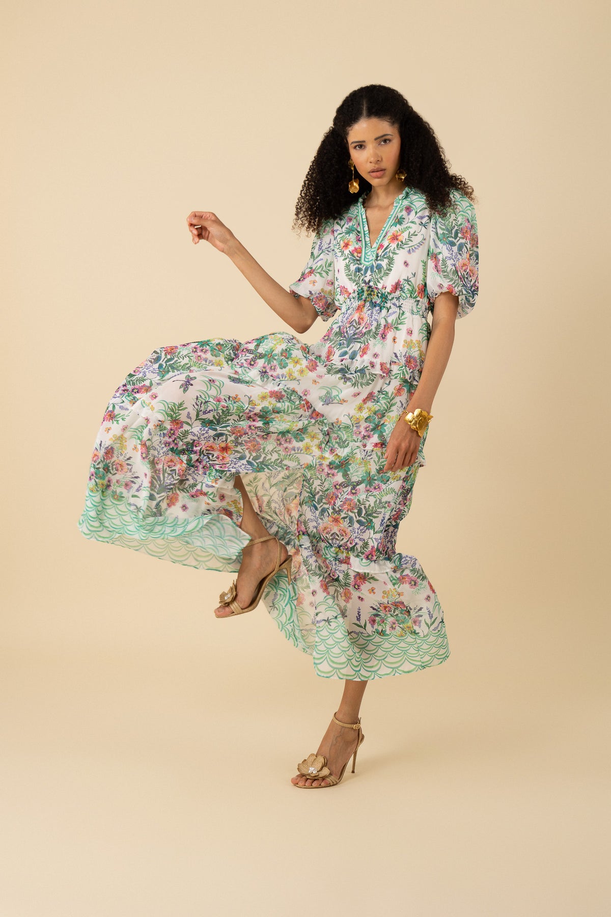 Khaleesi Dress - Vit