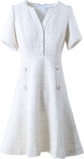 Maxine Dress - Ivory