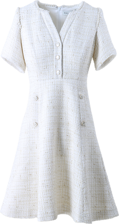 Maxine Dress - Ivory