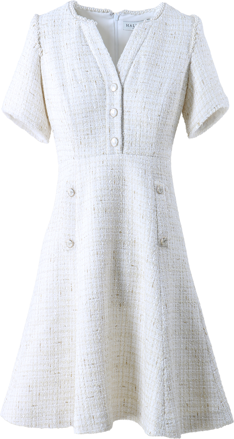 Maxine Dress - Ivory