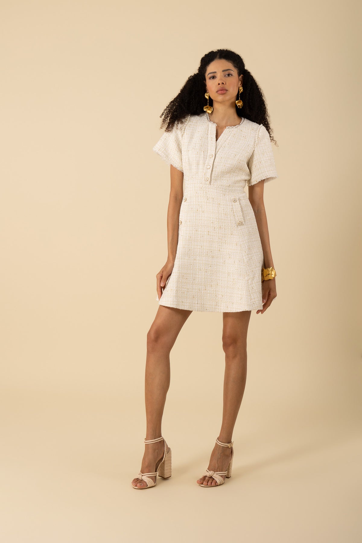 Maxine Dress - Ivory