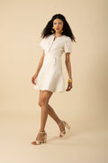 Maxine Dress - Ivory