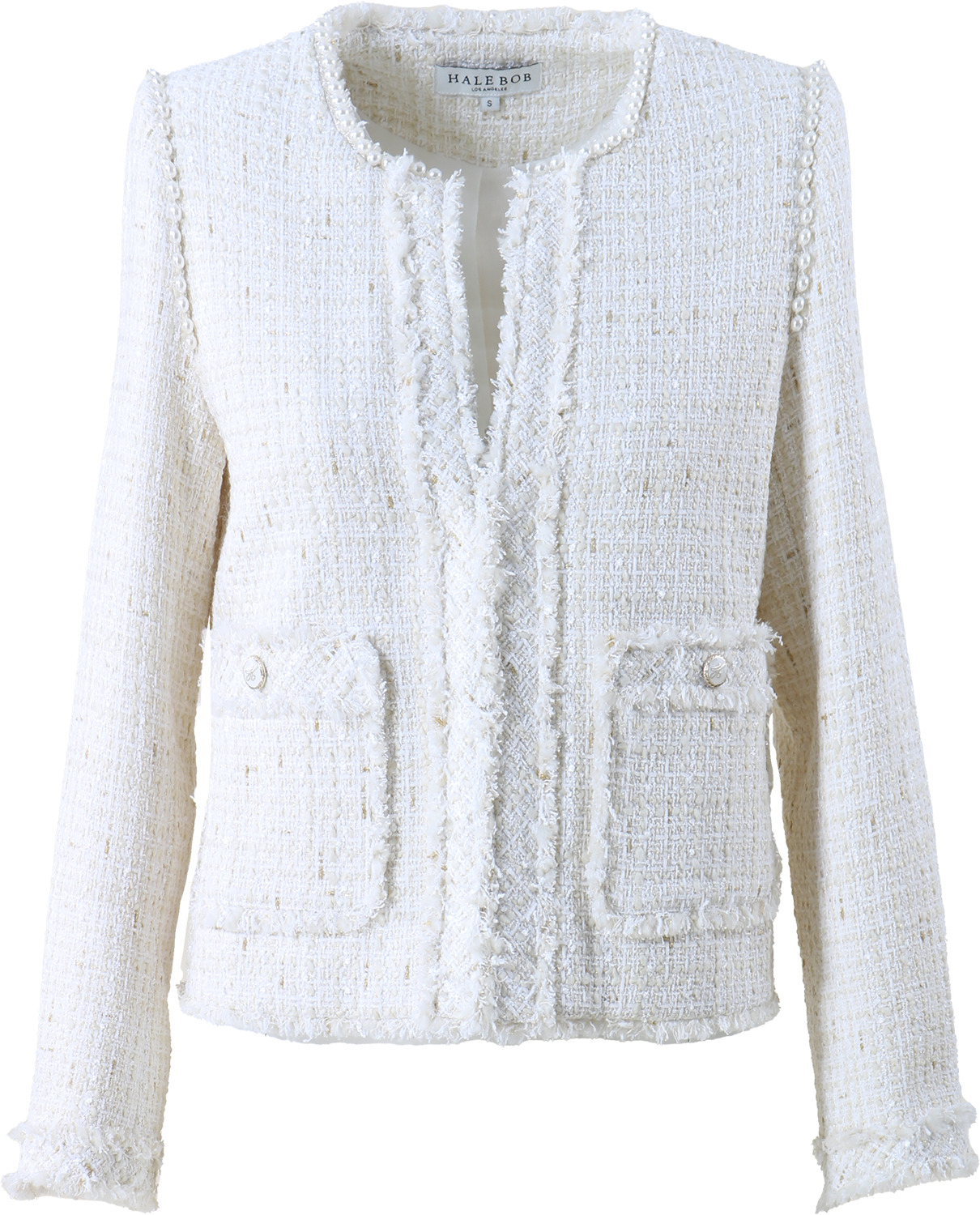 Zaylee Tweed Jacket - Ivory