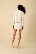 Zaylee Tweed Jacket - Ivory