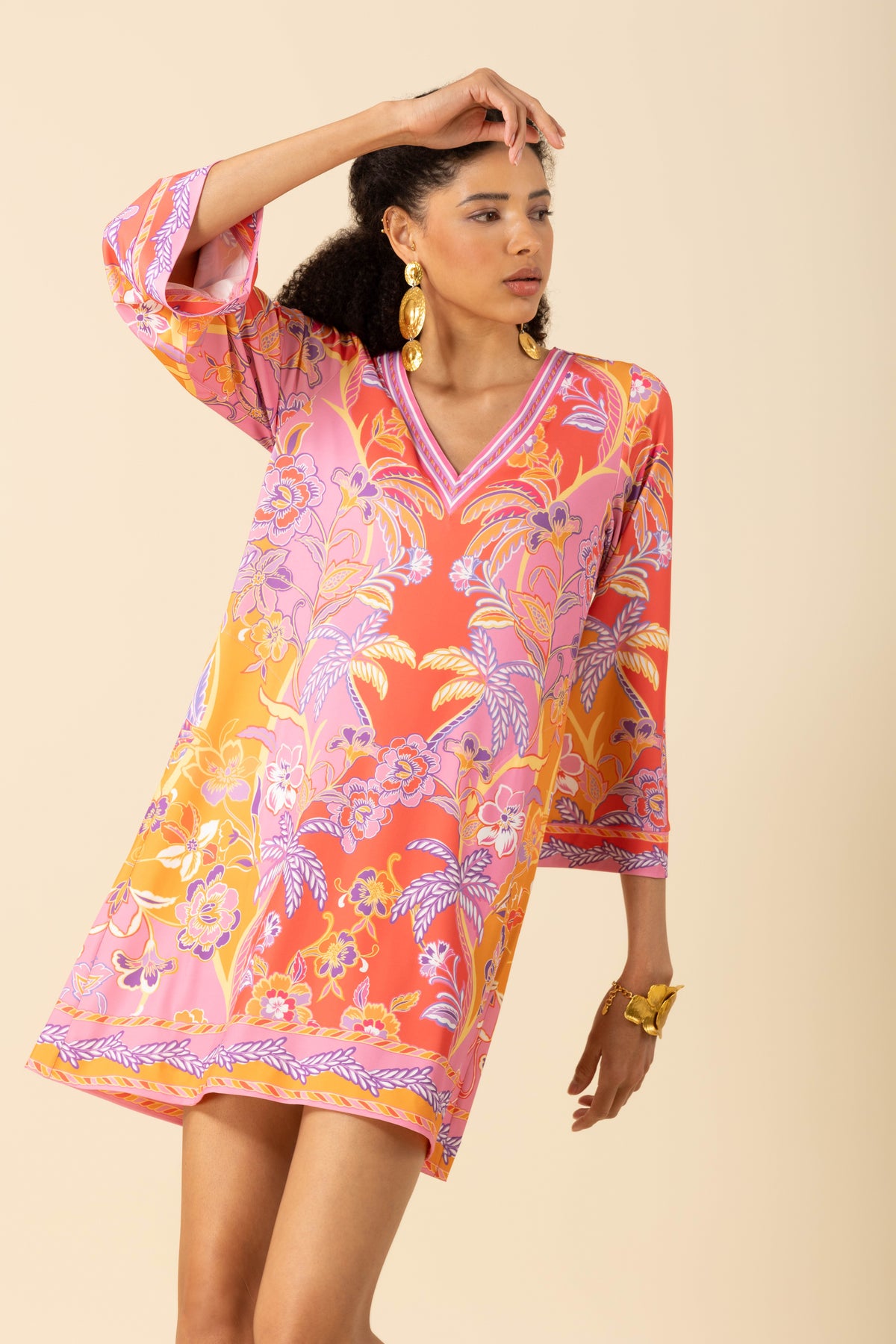 Ashlyn Dress - Rosa
