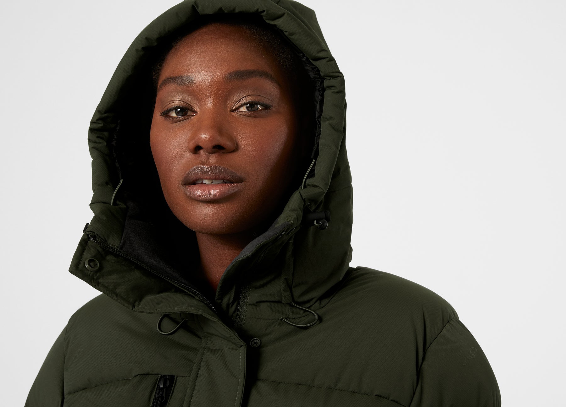 W Adore Puffy Parka - Utility Green