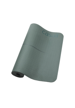 Yoga Mat Position 4mm - Dark Teal/Black