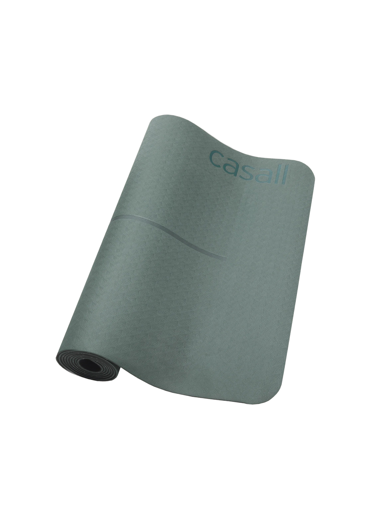 Casall Yogamatta Position 4mm - Dark Teal/Black