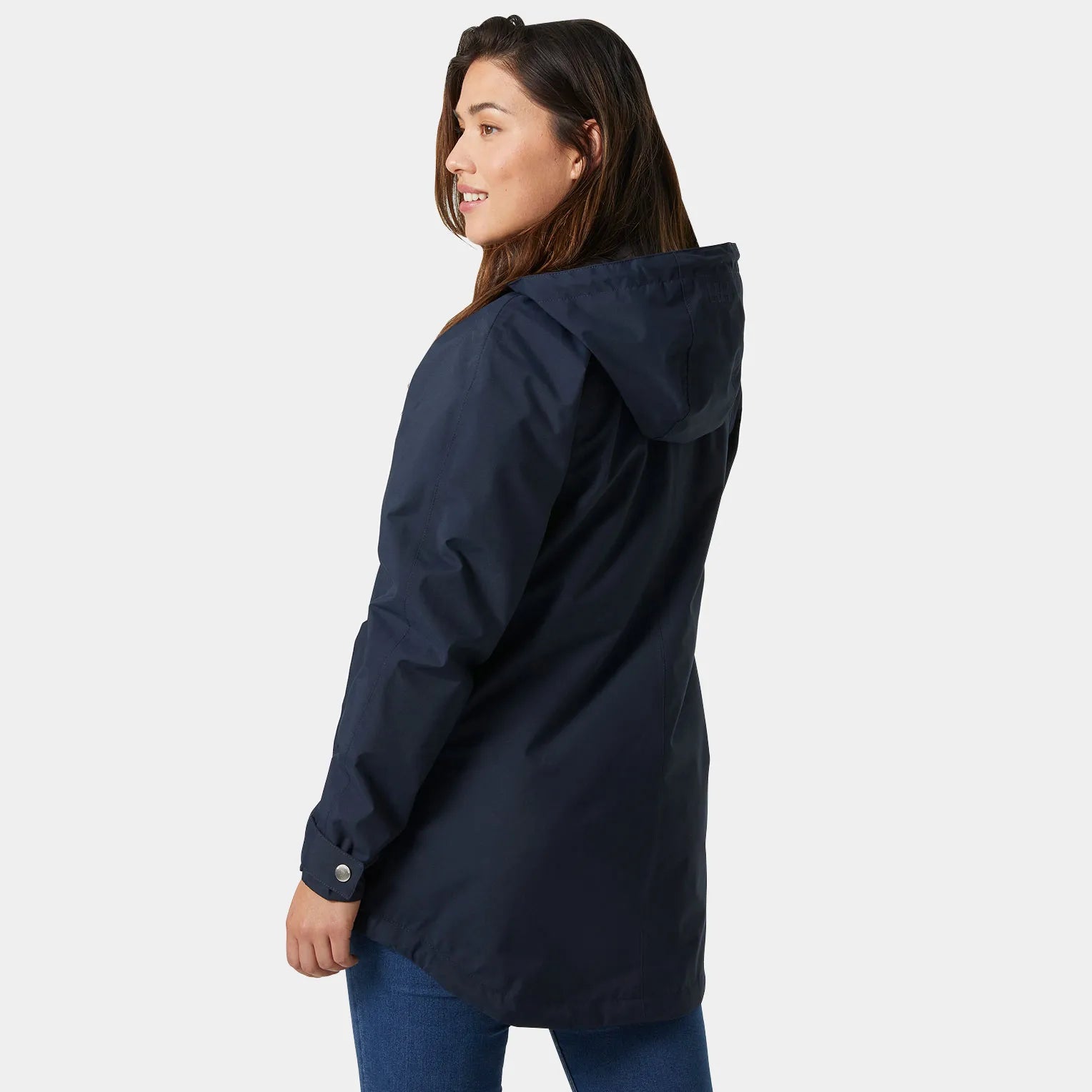 Valentia Raincoat - Navy