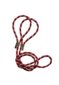Braided Yoga Mat Carry Strap - Hallonröd/Beige