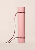 Braided Yoga Mat Carry Strap - Hallonröd/Beige