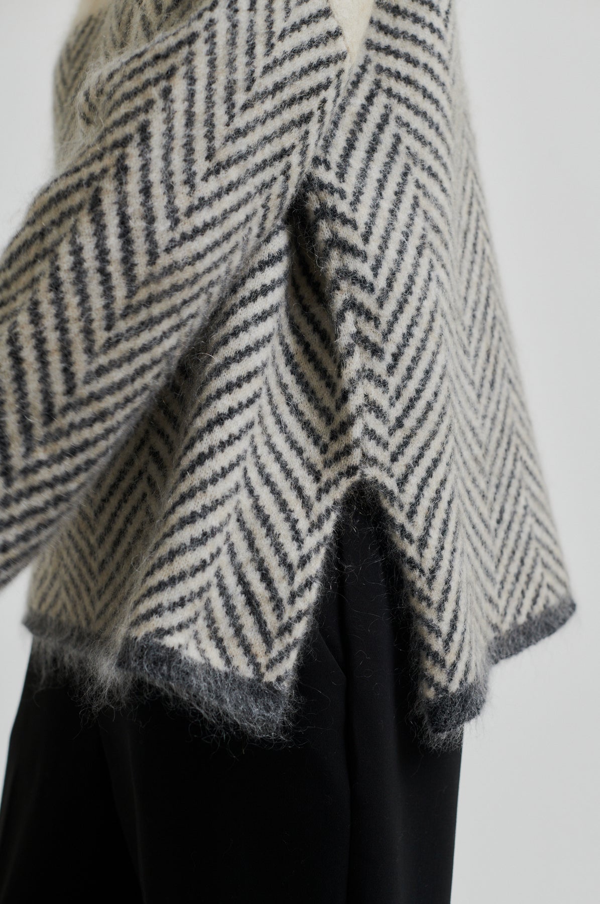 Herrin Knit T-Neck - Volcanic Ash