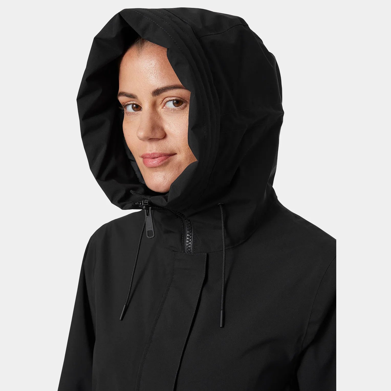 Victoria Spring Coat - Black