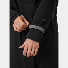 Victoria Spring Coat - Black
