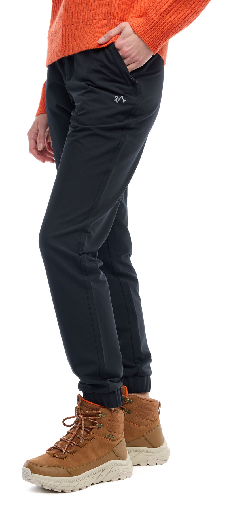 Mode Warm Ls Bukse - Sort