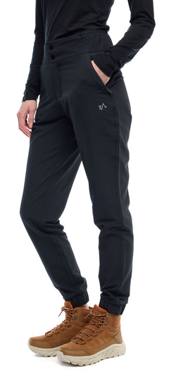 Mode Warm Ls Bukse - Sort