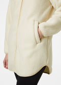 W Maud Pile Jacket - Cream
