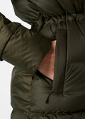 W Essence Down Parka - Utility Green