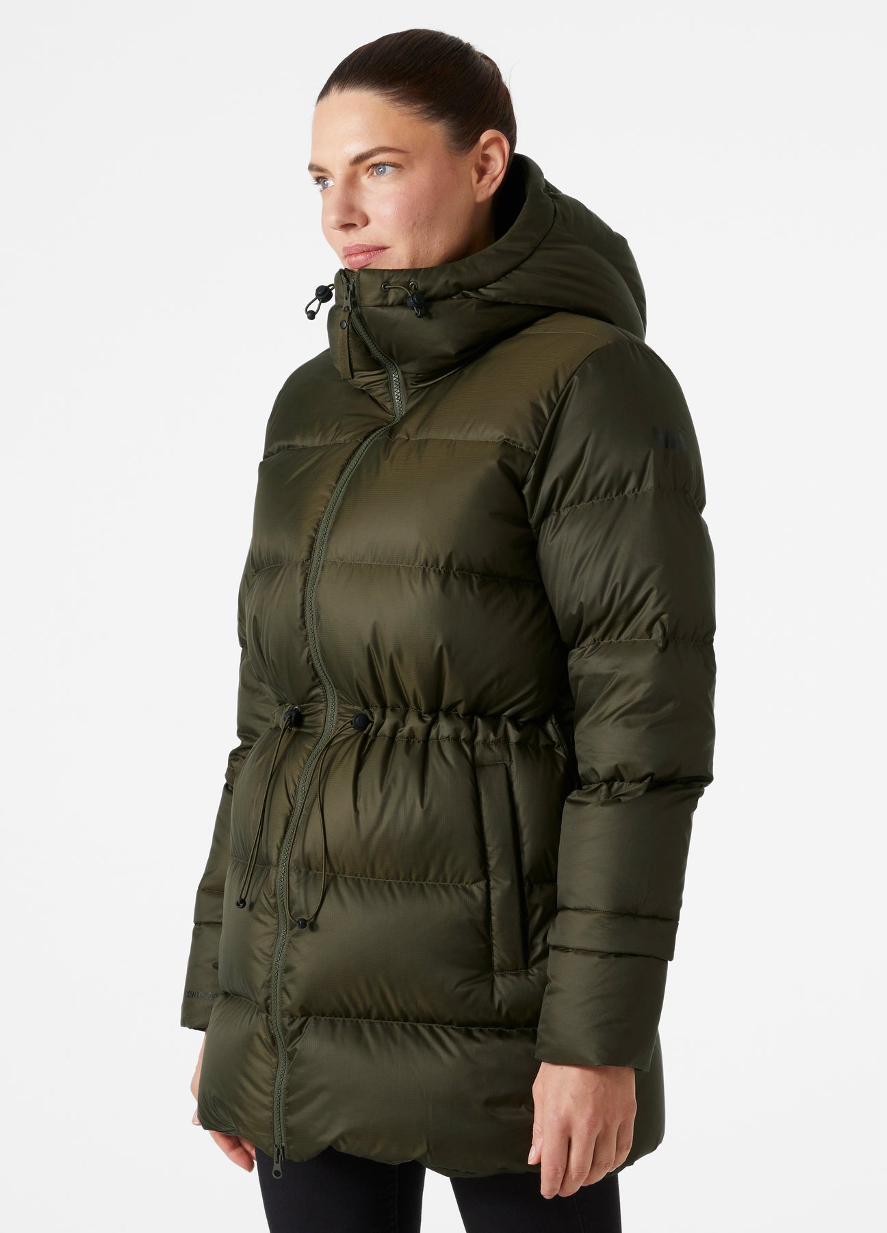 W Essence Down Parka - Utility Green