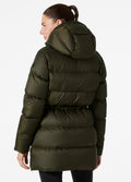 W Essence Down Parka - Utility Green