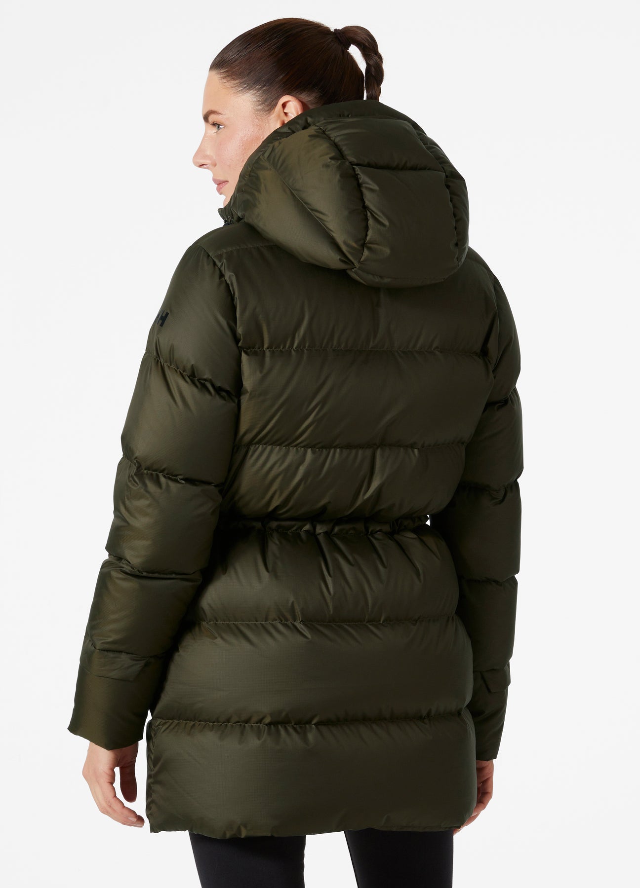 W Essence Down Parka - Utility Green
