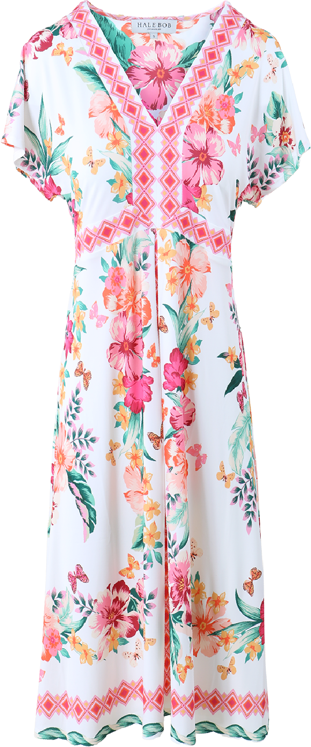 Bridget Midi Dress - Ivory