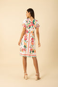Bridget Midi Dress - Ivory