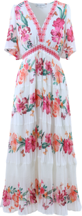 Angie Long Dress - Ivory