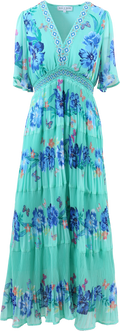 Angie Long Dress - Mint