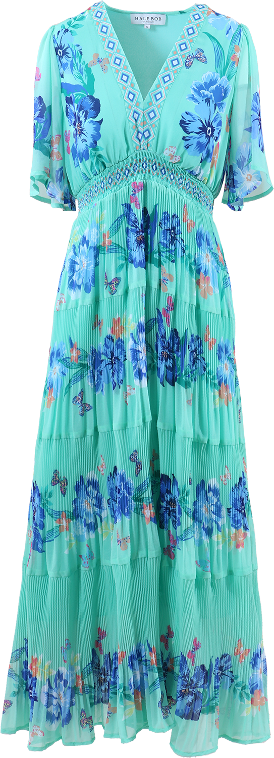 Angie Long Dress - Mint