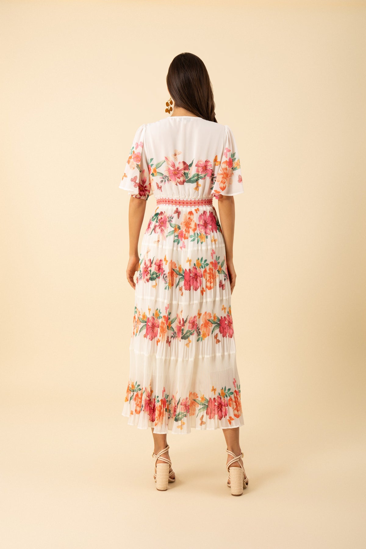 Angie Long Dress - Ivory