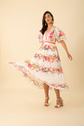 Angie Long Dress - Ivory